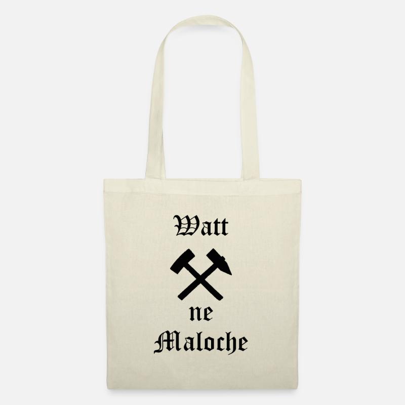 Watt ne Maloche - Stoffbeutel - Natur