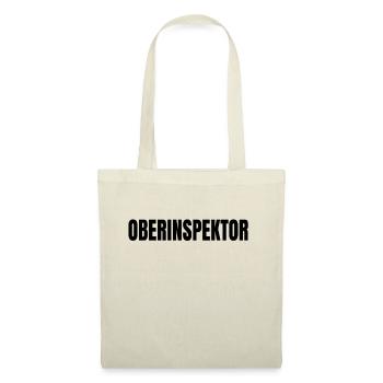 Oberinspektor Beamter Anwärter - Stoffbeutel - Natur - Vorne