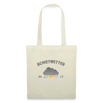 Schietwetter - Stoffbeutel - Natur - Vorne