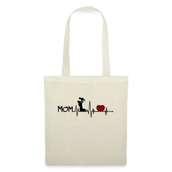 Heartbeat mother baby offspring son daughter mom - Tote Bag - nature - Front