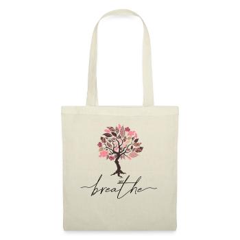 Just Breathe Tree Spring Yoga Meditation Summer - Tote Bag - nature - Front