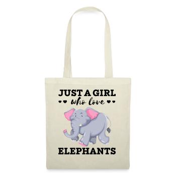 Elephant Gift Birthday Saying Women - Tote Bag - nature - Front