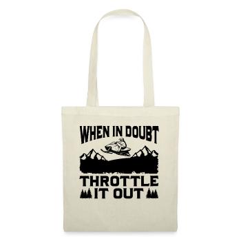 Snowmobile saying snowmobile snowmobile - Tote Bag - nature - Front