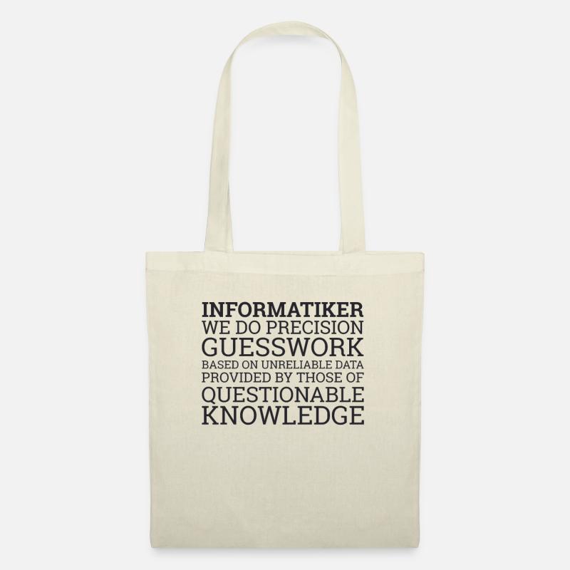 "Informatiker Guesswork | Informatik" - Stoffbeutel - Natur