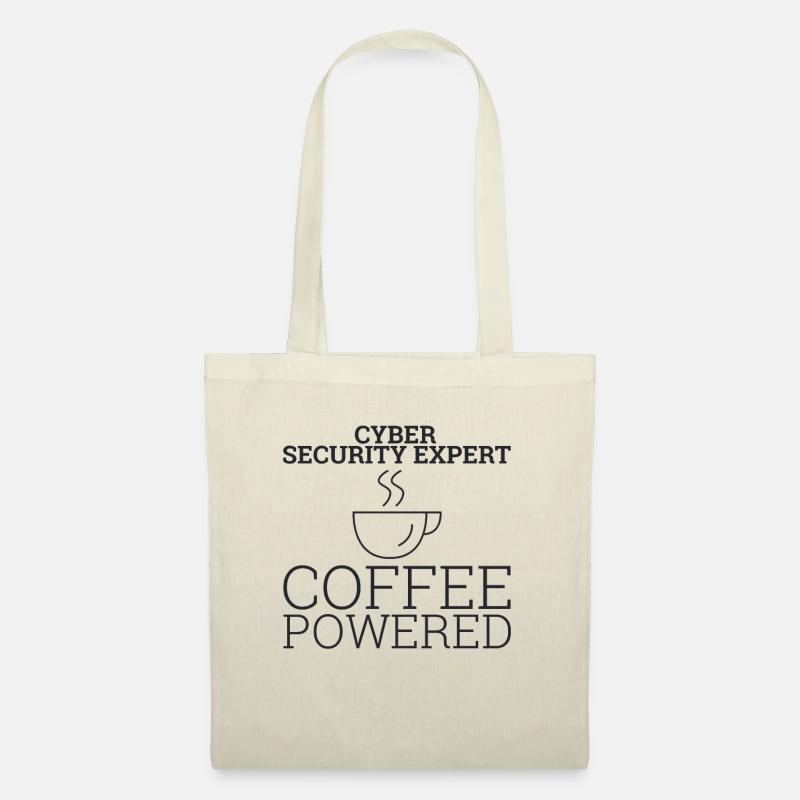 "Cyber Security Expert Coffee | Hacker" - Stoffbeutel - Natur