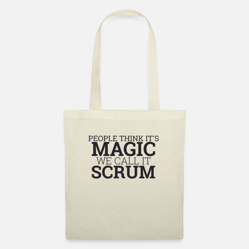 "Scrum Master Magic | "Scrum Master"" - Stoffbeutel - Natur