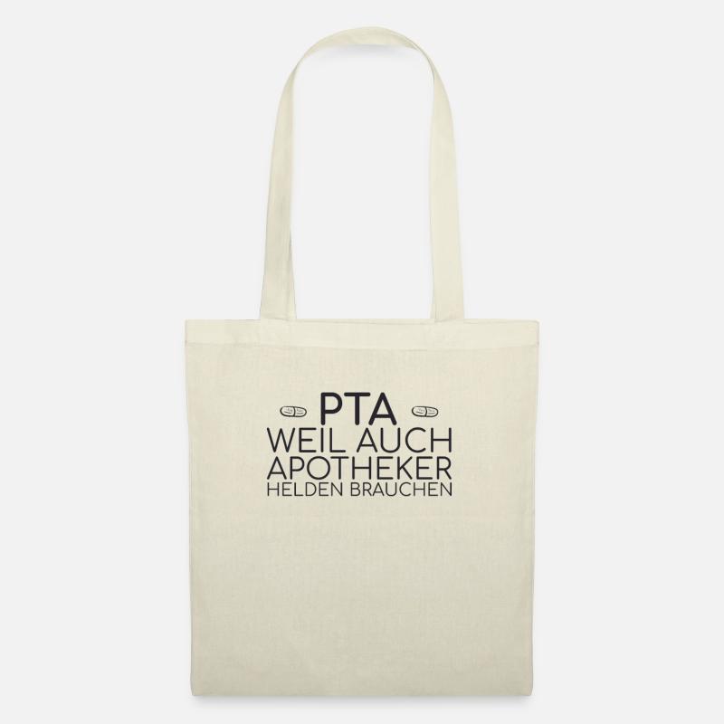 "PTA Helden | Apotheke" - Stoffbeutel - Natur