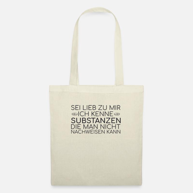 "Pharmacy Substanzen | Apotheke" - Stoffbeutel - Natur