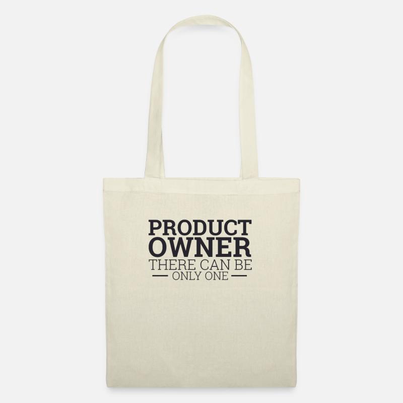 "Product Owner Scrum | "Scrum Master"" - Stoffbeutel - Natur