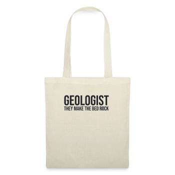 « Géologue Bed | Geology » - Sac en tissu - nature - Devant
