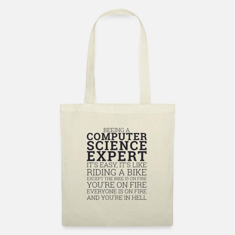 "Computer Science Expert Bike | Computer Science" - Tote Bag - nature