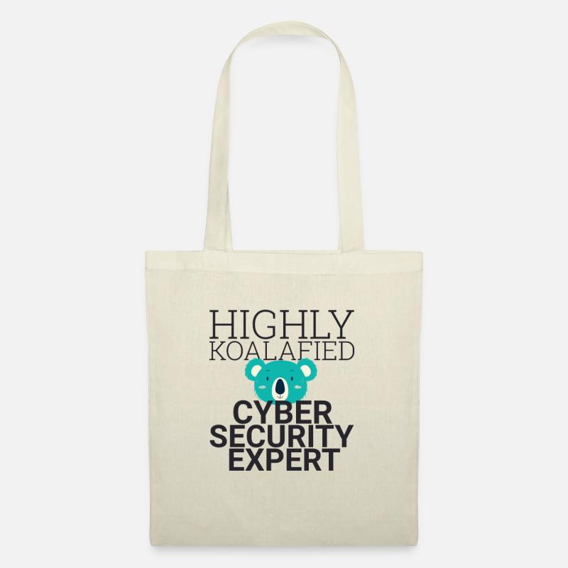 "Cybersecurity Expert Koalafied | Cybersecurity" - Stoffbeutel - Natur