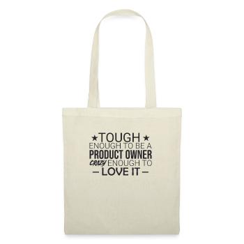 « Product Owner Crazy | » Scrum Master" » - Sac en tissu - nature - Devant
