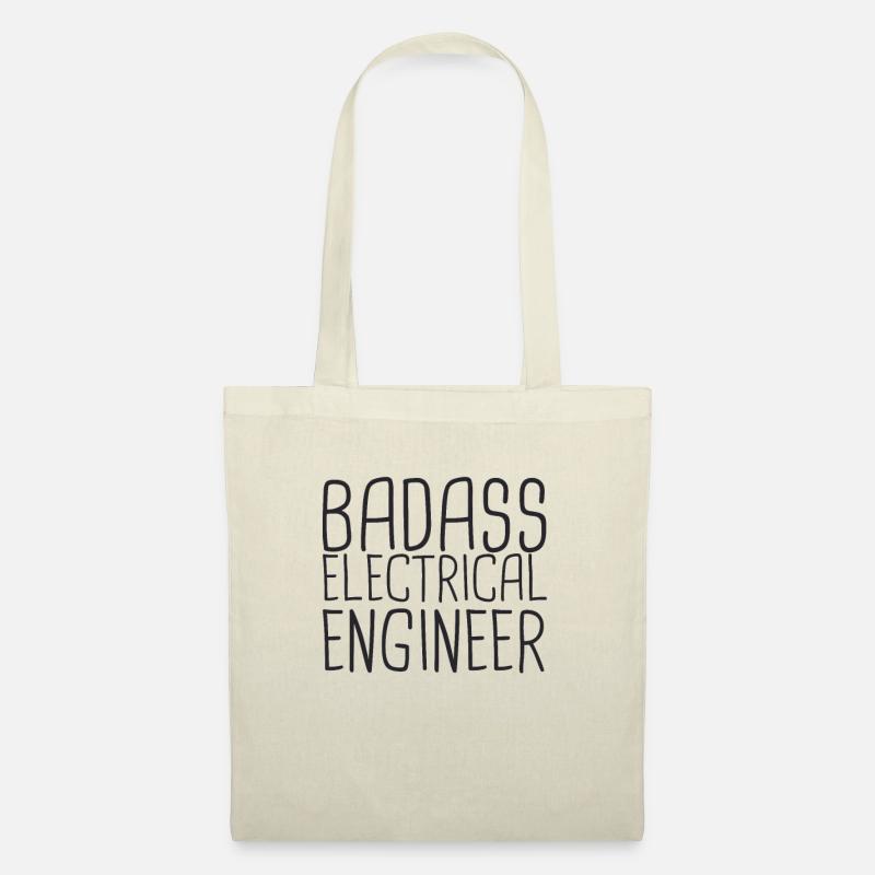 "Electrical Engineer Badass | Elektrotechnik" - Stoffbeutel - Natur