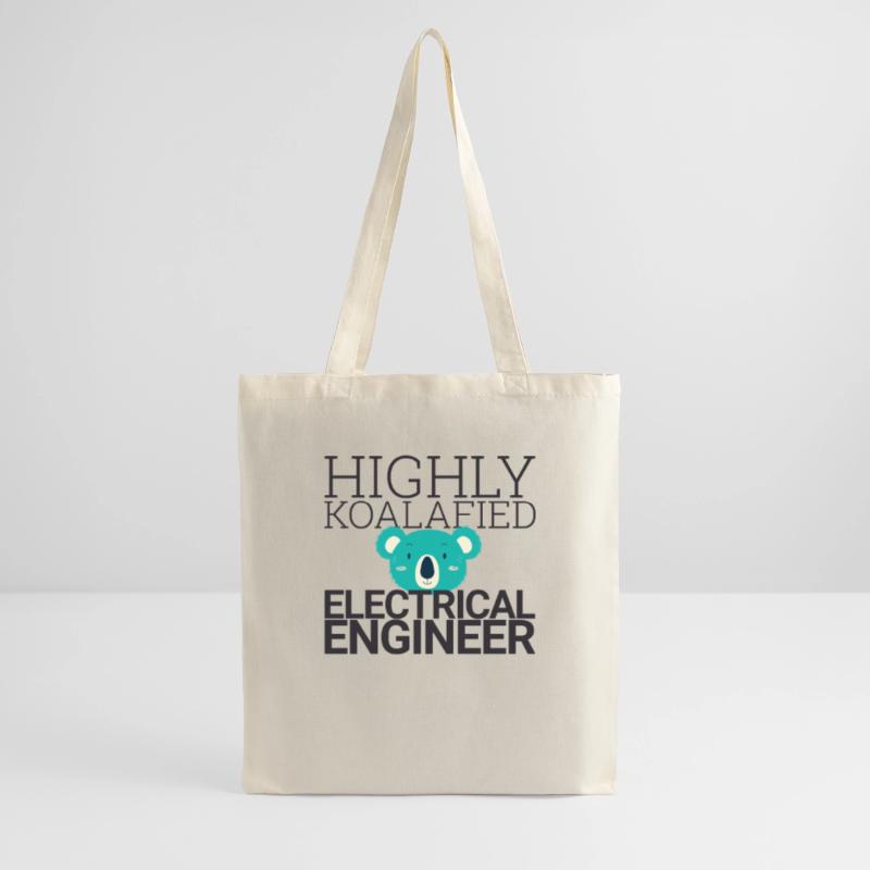 "Electrical Engineer Koalafied | Electrical Engineering" Tote Bag