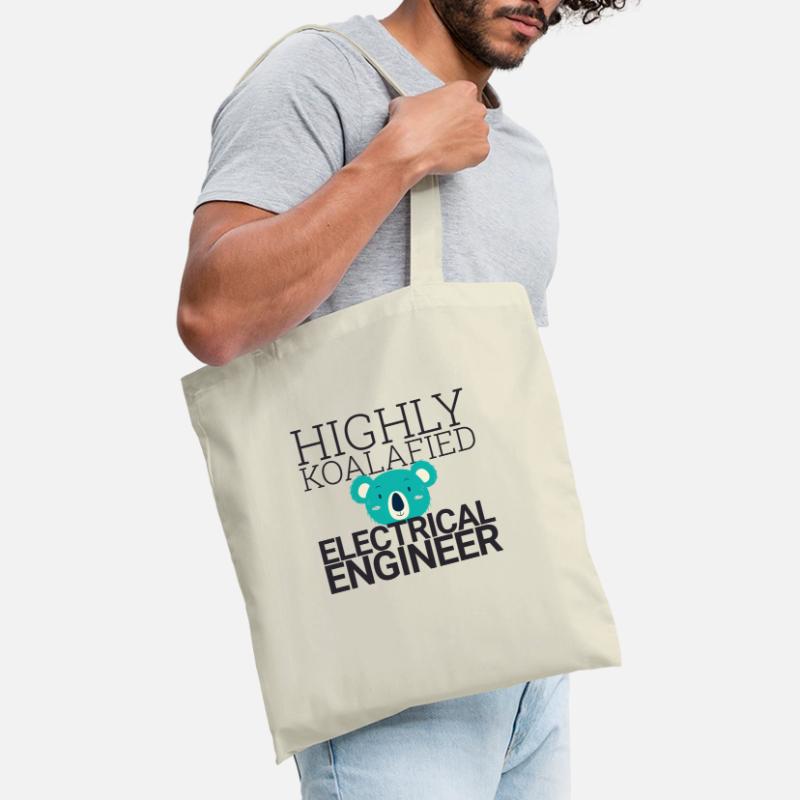 "Electrical Engineer Koalafied | Electrical Engineering" Tote Bag