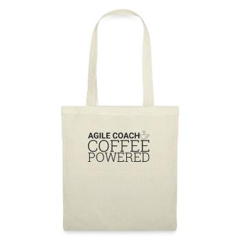 "Agile Coach Coffee | Agile" - Stoffbeutel - Natur - Vorne