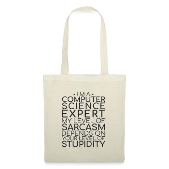 "Computer Science Expert Sarcasm | Computer Science" - Tote Bag - nature - Front