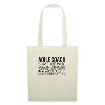 "Agile Coach Solve Problem | Agile" - Stoffbeutel - Natur - Vorne