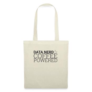 "Data Nerd Coffee | Data Science" - Stoffbeutel - Natur - Vorne