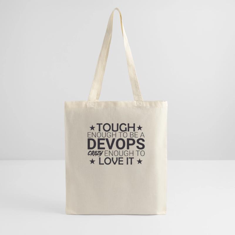 "DevOps Crazy | Software Development" Tote Bag