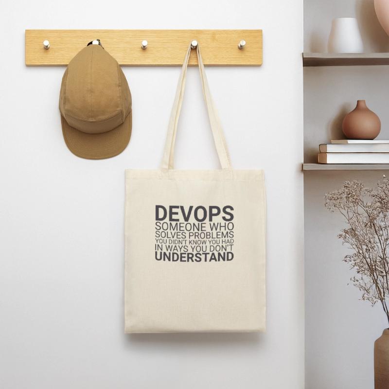 "DevOps Problem | Softwareentwicklung" Stoffbeutel