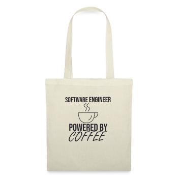 « Ingénieur logiciel Coffee | Programmation » - Sac en tissu - nature - Devant