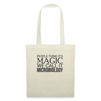 "Microbiologist Magic | Microbiology" - Tote Bag - nature - Front