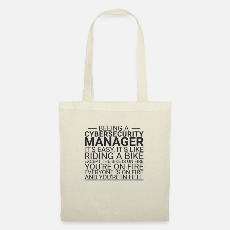 "Cybersecurity Manager Hell | Cybersecurity" - Stoffbeutel - Natur