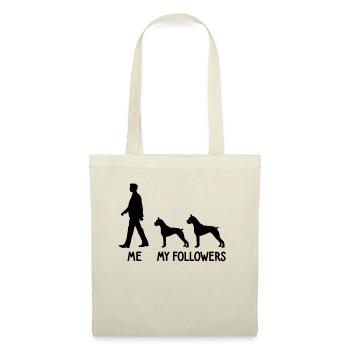 I My Followers Boxer Dog Dog Breeder - Tote Bag - nature - Front