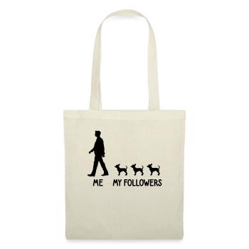 I My Followers Chihuahua Dog Dog Breeder - Tote Bag - nature - Front