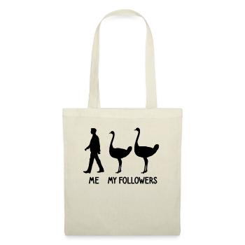 I My Followers Strauss Zoo Breeder Animal Keeper - Tote Bag - nature - Front