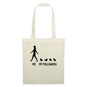 I My Followers Quail Breeder Quail Bird - Tote Bag - nature - Front