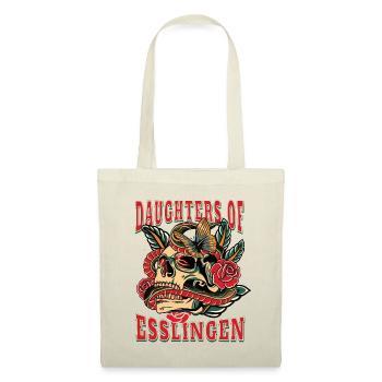 Esslingen Frau Geschenk daughters of Esslingen - Stoffbeutel - Natur - Vorne