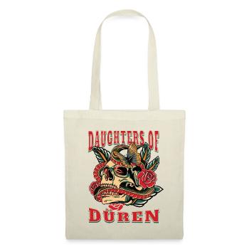 Düren Frau Geschenk daughters of Düren Frauen - Stoffbeutel - Natur - Vorne