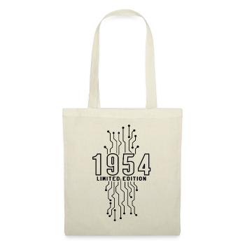 Geburtstag 1954 Gaming Limited Edition Gamer - Stoffbeutel - Natur - Vorne