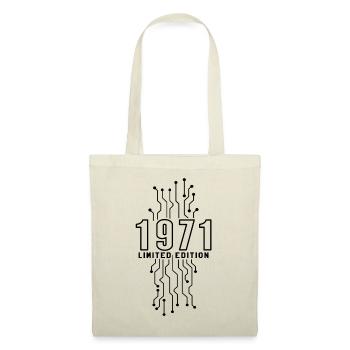 Geburtstag 1971 Gaming Limited Edition Gamer - Stoffbeutel - Natur - Vorne