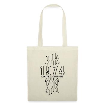 Geburtstag 1974 Gaming Limited Edition Gamer - Stoffbeutel - Natur - Vorne