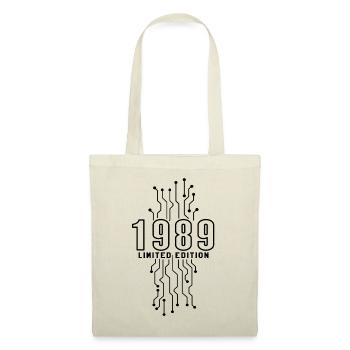 Geburtstag 1989 Gaming Limited Edition Gamer - Stoffbeutel - Natur - Vorne