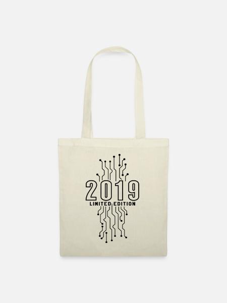 Geburtstag 2019 Gaming Limited Edition Gamer - Stoffbeutel - Natur