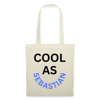 Cool as Sebastian Name - Tote Bag - nature - Front