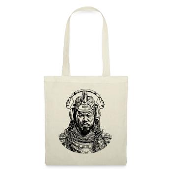 Échos du futur : Futur musical Samouraï - Sac en tissu - nature - Devant