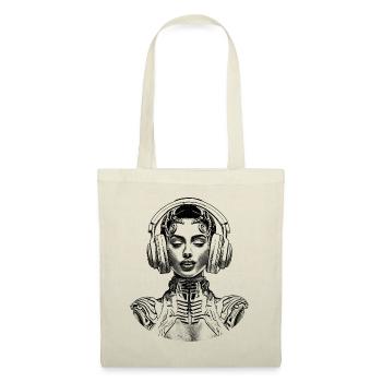 Urban statement: Space Girl shirt in skater look - Tote Bag - nature - Front