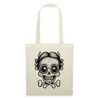 Fascination of horror: shirt, cute skull - Tote Bag - nature - Front