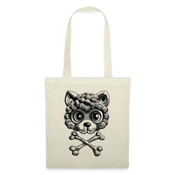 Hamster Skull: Unique Miracle Shirt. - Tote Bag - nature - Front