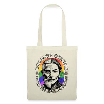 LGBTQIA+ Pride T-Shirt: Unity in Diversity - Tote Bag - nature - Front