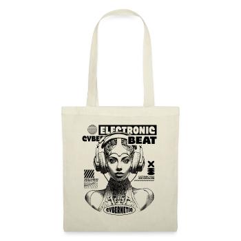 T-shirt futuriste de musique électronique de science-fiction - Sac en tissu - nature - Devant