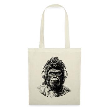Gorilla Groove urban T-Shirt mit Hip-Hop Flair - Stoffbeutel - Natur - Vorne