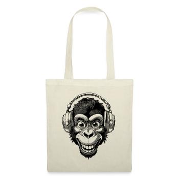 T-shirt chimpanzé pour les éducateurs de musique créative - Sac en tissu - nature - Devant