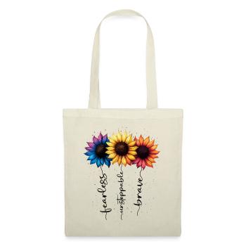 Summer Flowers Flower Inspiration Motivational Saying - Tote Bag - nature - Front